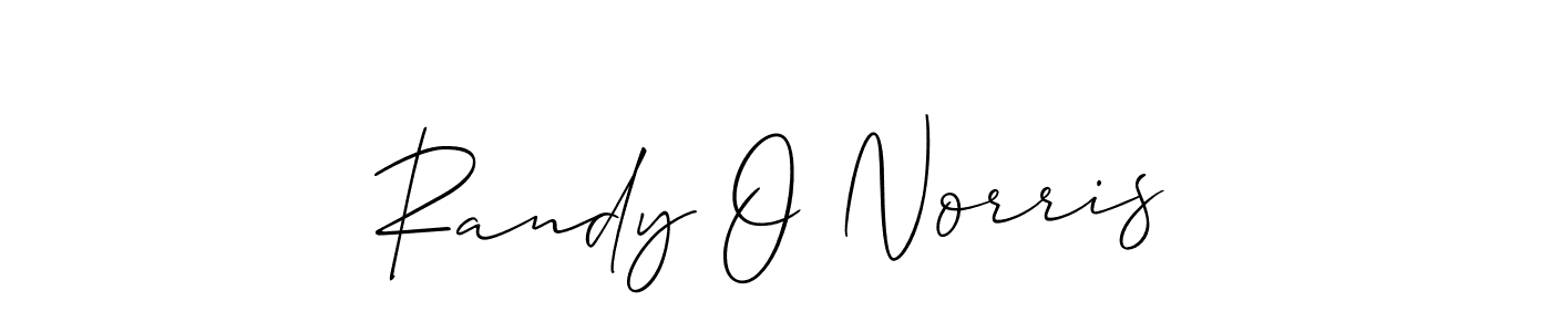 Make a beautiful signature design for name Randy O Norris. Use this online signature maker to create a handwritten signature for free. Randy O Norris signature style 2 images and pictures png