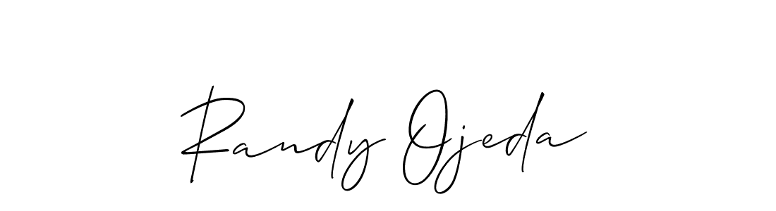 Use a signature maker to create a handwritten signature online. With this signature software, you can design (Allison_Script) your own signature for name Randy Ojeda. Randy Ojeda signature style 2 images and pictures png