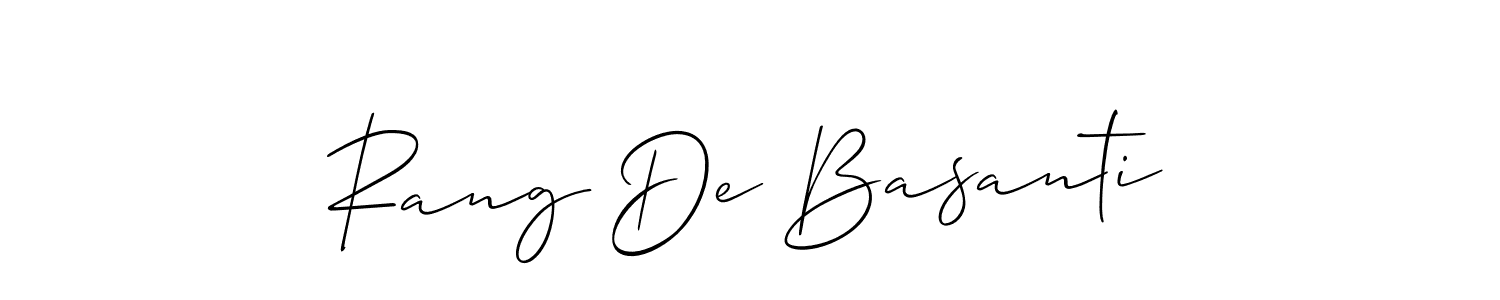 How to Draw Rang De Basanti signature style? Allison_Script is a latest design signature styles for name Rang De Basanti. Rang De Basanti signature style 2 images and pictures png