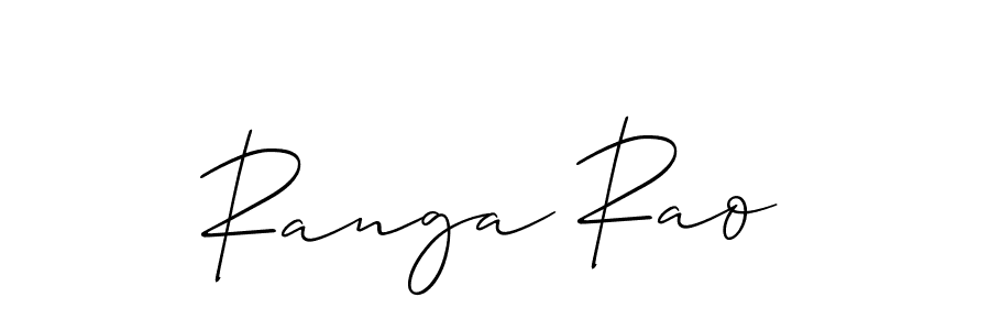 How to Draw Ranga Rao signature style? Allison_Script is a latest design signature styles for name Ranga Rao. Ranga Rao signature style 2 images and pictures png