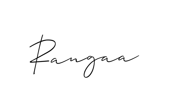 Best and Professional Signature Style for Rangaa. Allison_Script Best Signature Style Collection. Rangaa signature style 2 images and pictures png