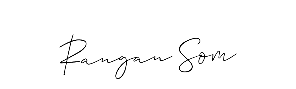 Once you've used our free online signature maker to create your best signature Allison_Script style, it's time to enjoy all of the benefits that Rangan Som name signing documents. Rangan Som signature style 2 images and pictures png