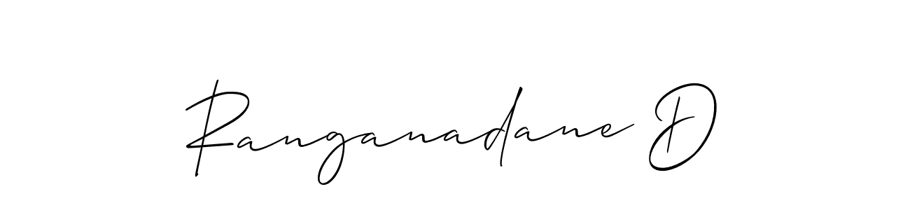 The best way (Allison_Script) to make a short signature is to pick only two or three words in your name. The name Ranganadane D include a total of six letters. For converting this name. Ranganadane D signature style 2 images and pictures png