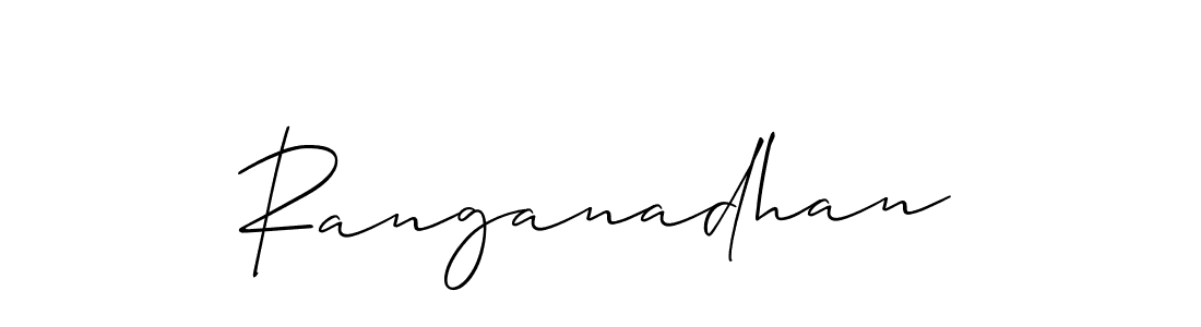 It looks lik you need a new signature style for name Ranganadhan. Design unique handwritten (Allison_Script) signature with our free signature maker in just a few clicks. Ranganadhan signature style 2 images and pictures png