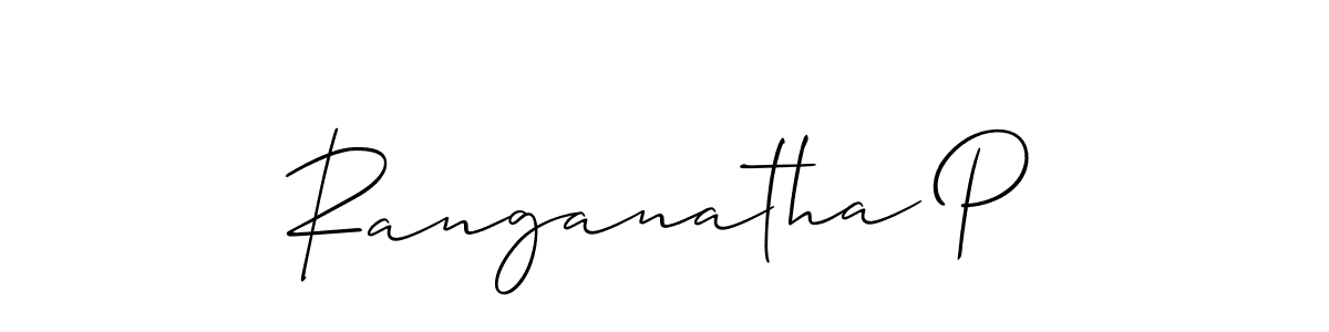 Best and Professional Signature Style for Ranganatha P. Allison_Script Best Signature Style Collection. Ranganatha P signature style 2 images and pictures png
