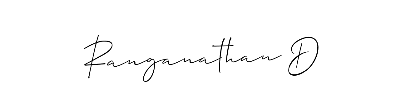 It looks lik you need a new signature style for name Ranganathan D. Design unique handwritten (Allison_Script) signature with our free signature maker in just a few clicks. Ranganathan D signature style 2 images and pictures png