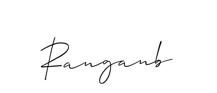 How to Draw Ranganb signature style? Allison_Script is a latest design signature styles for name Ranganb. Ranganb signature style 2 images and pictures png