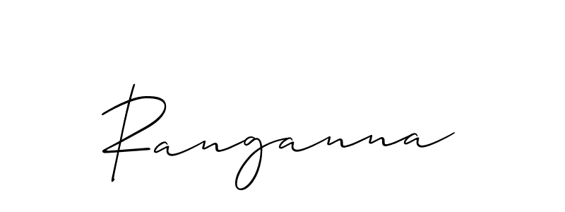 Also we have Ranganna name is the best signature style. Create professional handwritten signature collection using Allison_Script autograph style. Ranganna signature style 2 images and pictures png