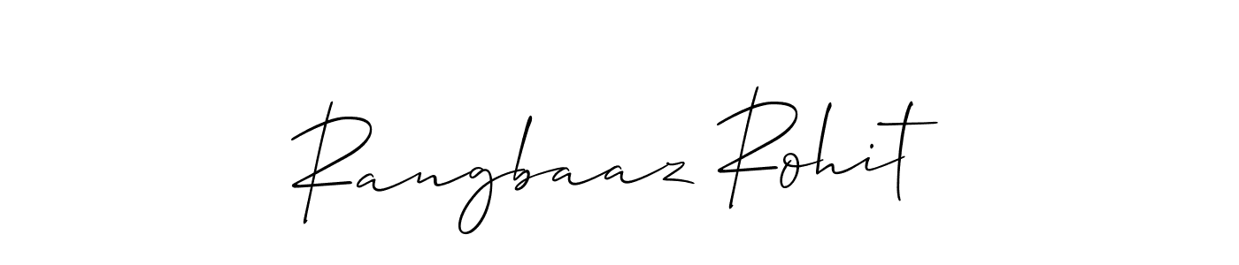 This is the best signature style for the Rangbaaz Rohit name. Also you like these signature font (Allison_Script). Mix name signature. Rangbaaz Rohit signature style 2 images and pictures png