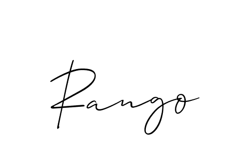Make a beautiful signature design for name Rango. Use this online signature maker to create a handwritten signature for free. Rango signature style 2 images and pictures png
