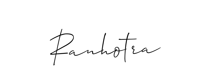 You can use this online signature creator to create a handwritten signature for the name Ranhotra. This is the best online autograph maker. Ranhotra signature style 2 images and pictures png