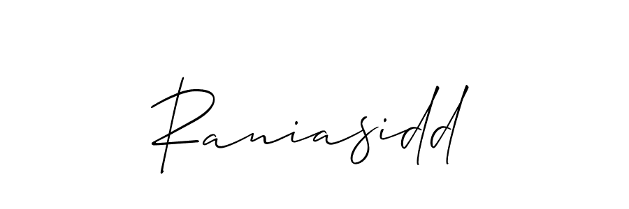 Check out images of Autograph of Raniasidd name. Actor Raniasidd Signature Style. Allison_Script is a professional sign style online. Raniasidd signature style 2 images and pictures png