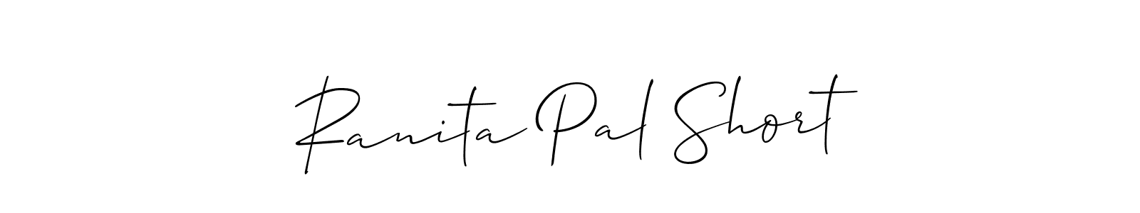 Check out images of Autograph of Ranita Pal Short name. Actor Ranita Pal Short Signature Style. Allison_Script is a professional sign style online. Ranita Pal Short signature style 2 images and pictures png