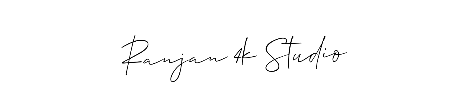 Check out images of Autograph of Ranjan 4k Studio name. Actor Ranjan 4k Studio Signature Style. Allison_Script is a professional sign style online. Ranjan 4k Studio signature style 2 images and pictures png