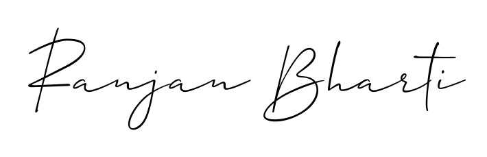 Make your name Ranjan Bharti memorable on every contract using Allison_Script autograph style. Instant transparent background export available. Ranjan Bharti signature style 2 images and pictures png