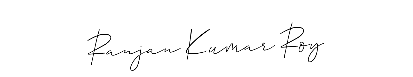 Similarly Allison_Script is the best handwritten signature design. Signature creator online .You can use it as an online autograph creator for name Ranjan Kumar Roy. Ranjan Kumar Roy signature style 2 images and pictures png