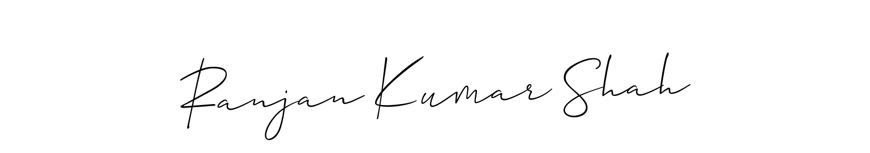 You can use this online signature creator to create a handwritten signature for the name Ranjan Kumar Shah. This is the best online autograph maker. Ranjan Kumar Shah signature style 2 images and pictures png