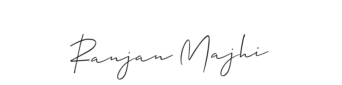 Best and Professional Signature Style for Ranjan Majhi. Allison_Script Best Signature Style Collection. Ranjan Majhi signature style 2 images and pictures png