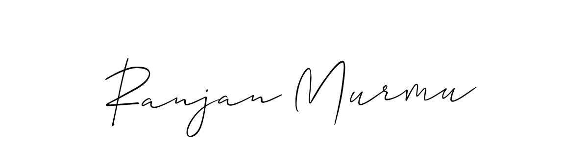 Also we have Ranjan Murmu name is the best signature style. Create professional handwritten signature collection using Allison_Script autograph style. Ranjan Murmu signature style 2 images and pictures png