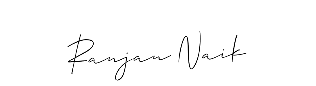 Also we have Ranjan Naik name is the best signature style. Create professional handwritten signature collection using Allison_Script autograph style. Ranjan Naik signature style 2 images and pictures png