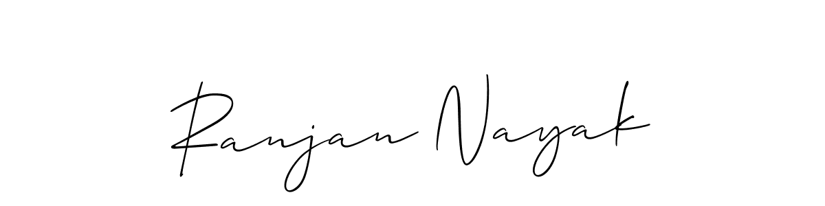 Make a short Ranjan Nayak signature style. Manage your documents anywhere anytime using Allison_Script. Create and add eSignatures, submit forms, share and send files easily. Ranjan Nayak signature style 2 images and pictures png