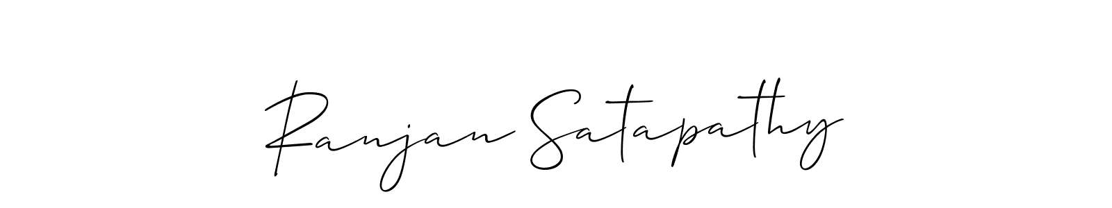 You can use this online signature creator to create a handwritten signature for the name Ranjan Satapathy. This is the best online autograph maker. Ranjan Satapathy signature style 2 images and pictures png