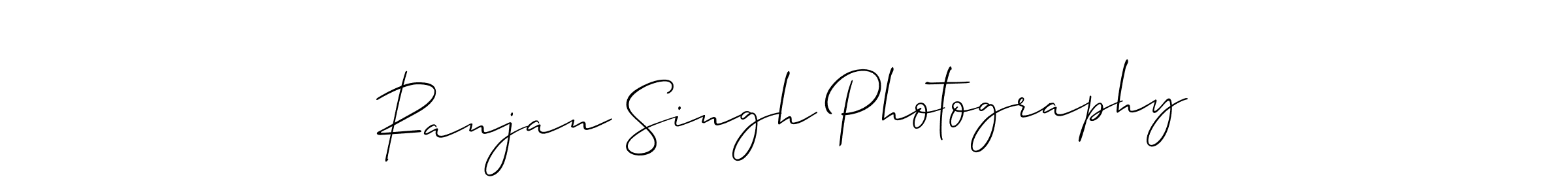 if you are searching for the best signature style for your name Ranjan Singh Photography. so please give up your signature search. here we have designed multiple signature styles  using Allison_Script. Ranjan Singh Photography signature style 2 images and pictures png