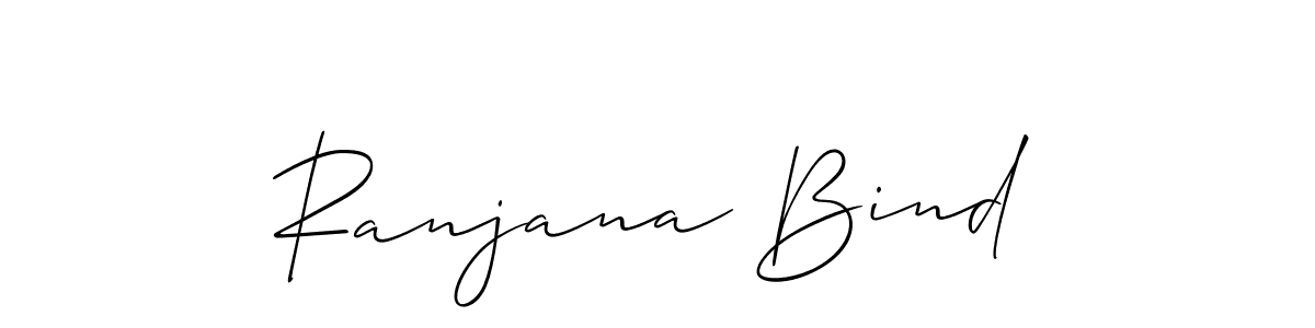 You can use this online signature creator to create a handwritten signature for the name Ranjana Bind. This is the best online autograph maker. Ranjana Bind signature style 2 images and pictures png