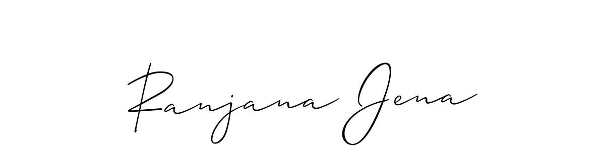 You can use this online signature creator to create a handwritten signature for the name Ranjana Jena. This is the best online autograph maker. Ranjana Jena signature style 2 images and pictures png