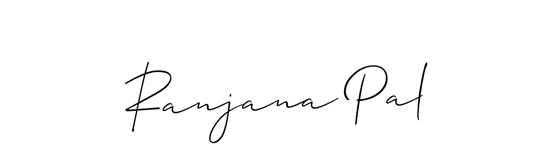 You should practise on your own different ways (Allison_Script) to write your name (Ranjana Pal) in signature. don't let someone else do it for you. Ranjana Pal signature style 2 images and pictures png