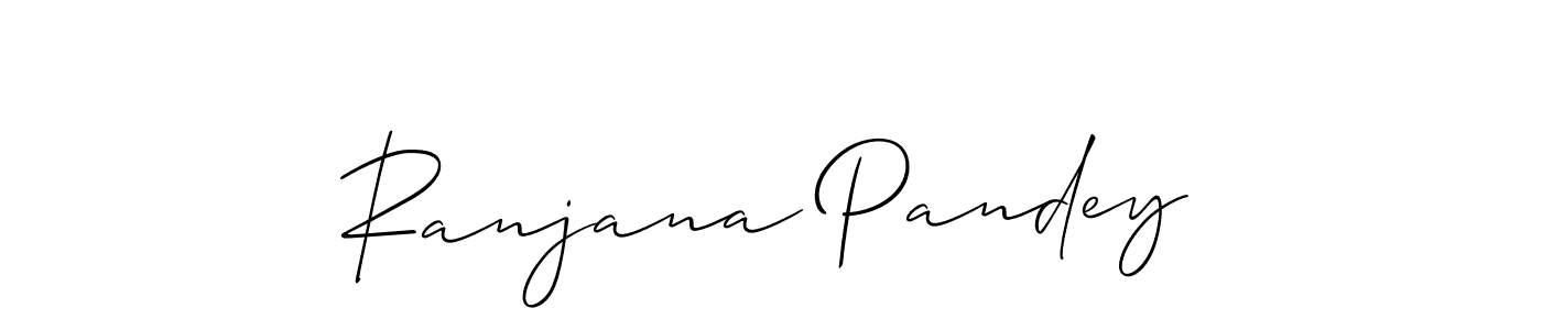 Ranjana Pandey stylish signature style. Best Handwritten Sign (Allison_Script) for my name. Handwritten Signature Collection Ideas for my name Ranjana Pandey. Ranjana Pandey signature style 2 images and pictures png