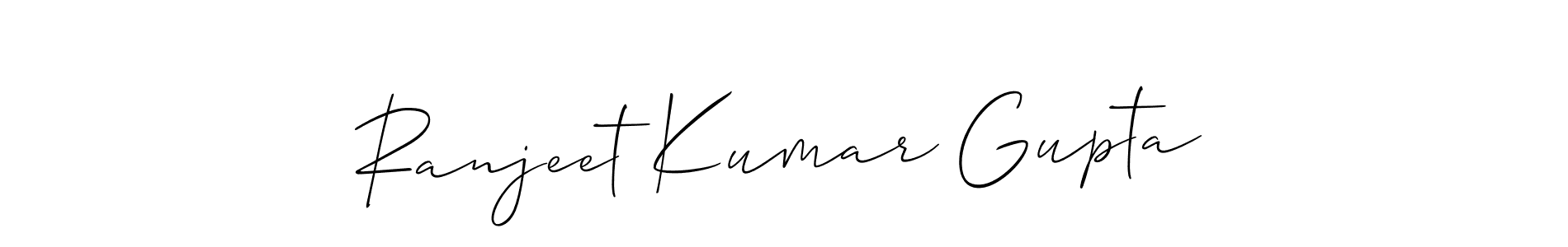 Similarly Allison_Script is the best handwritten signature design. Signature creator online .You can use it as an online autograph creator for name Ranjeet Kumar Gupta. Ranjeet Kumar Gupta signature style 2 images and pictures png