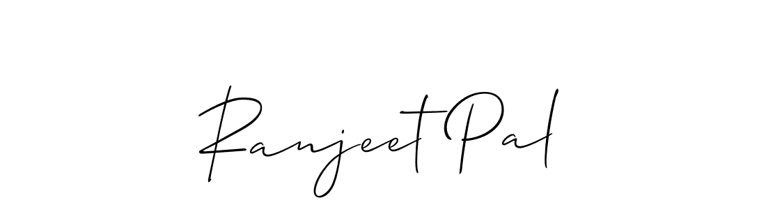 Ranjeet Pal stylish signature style. Best Handwritten Sign (Allison_Script) for my name. Handwritten Signature Collection Ideas for my name Ranjeet Pal. Ranjeet Pal signature style 2 images and pictures png