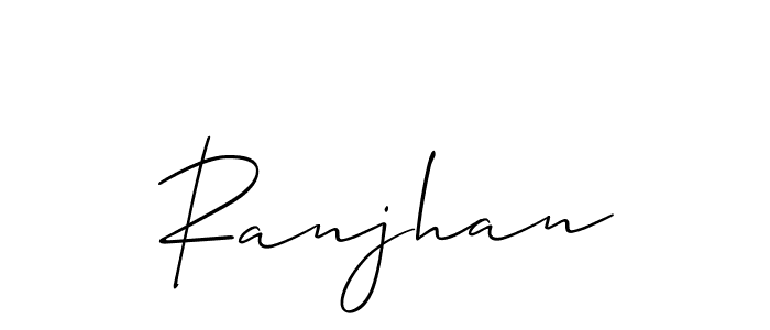 Here are the top 10 professional signature styles for the name Ranjhan. These are the best autograph styles you can use for your name. Ranjhan signature style 2 images and pictures png
