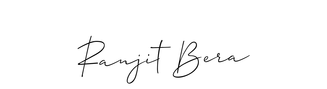 This is the best signature style for the Ranjit Bera name. Also you like these signature font (Allison_Script). Mix name signature. Ranjit Bera signature style 2 images and pictures png