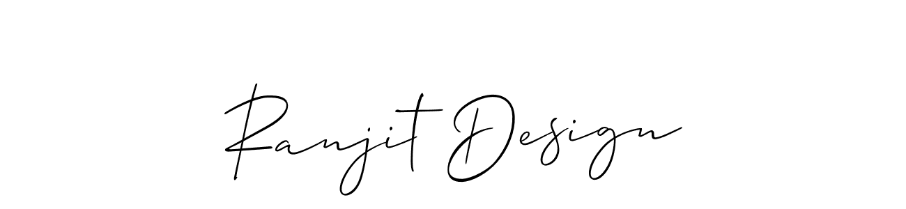 See photos of Ranjit Design official signature by Spectra . Check more albums & portfolios. Read reviews & check more about Allison_Script font. Ranjit Design signature style 2 images and pictures png