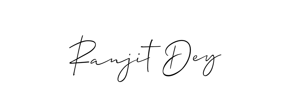 Also You can easily find your signature by using the search form. We will create Ranjit Dey name handwritten signature images for you free of cost using Allison_Script sign style. Ranjit Dey signature style 2 images and pictures png