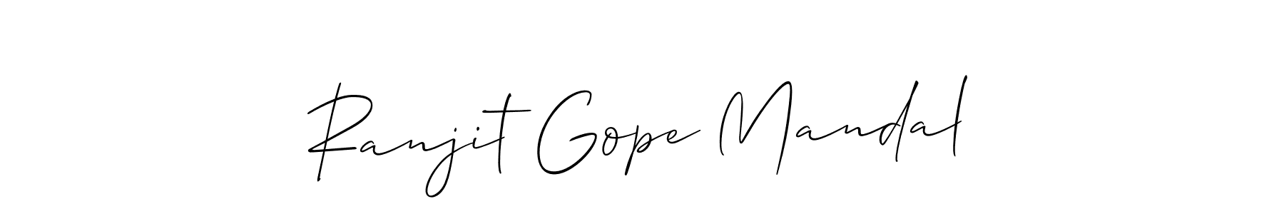 Best and Professional Signature Style for Ranjit Gope Mandal. Allison_Script Best Signature Style Collection. Ranjit Gope Mandal signature style 2 images and pictures png