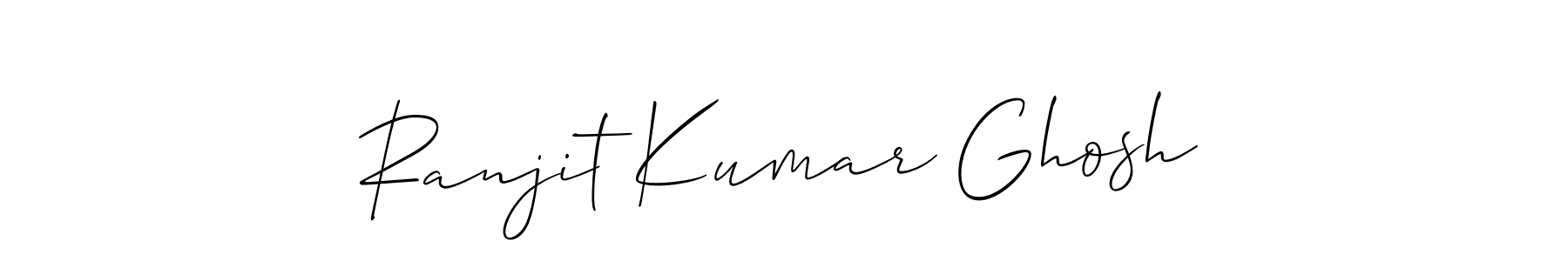 It looks lik you need a new signature style for name Ranjit Kumar Ghosh. Design unique handwritten (Allison_Script) signature with our free signature maker in just a few clicks. Ranjit Kumar Ghosh signature style 2 images and pictures png