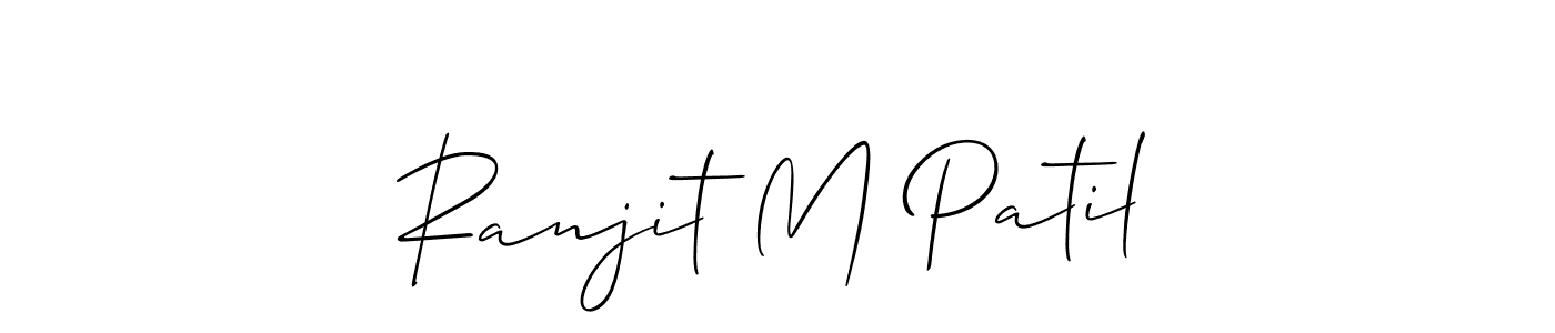 Once you've used our free online signature maker to create your best signature Allison_Script style, it's time to enjoy all of the benefits that Ranjit M Patil name signing documents. Ranjit M Patil signature style 2 images and pictures png