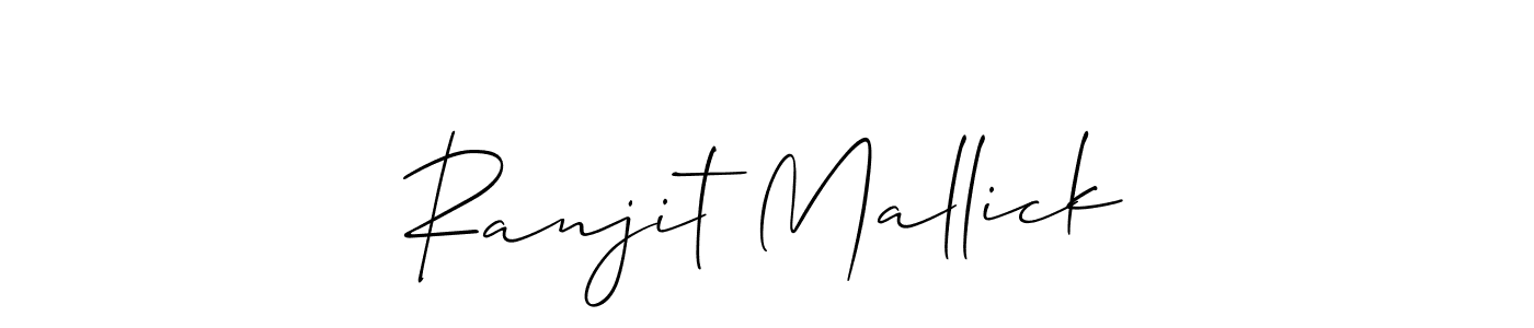 Also You can easily find your signature by using the search form. We will create Ranjit Mallick name handwritten signature images for you free of cost using Allison_Script sign style. Ranjit Mallick signature style 2 images and pictures png