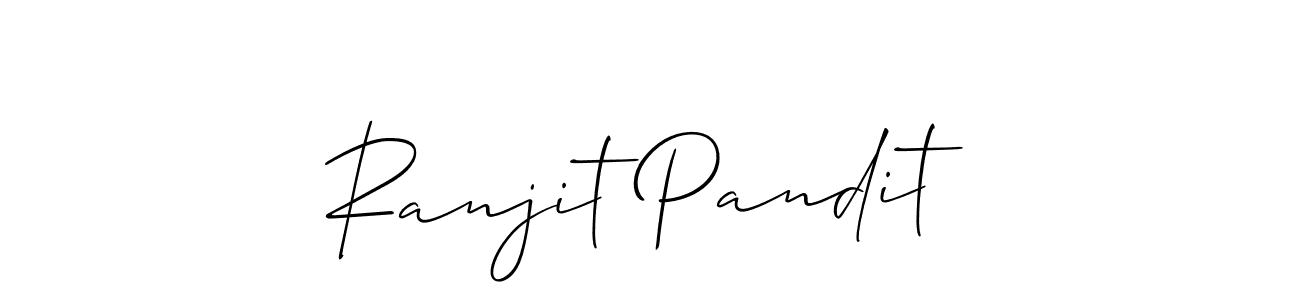 Similarly Allison_Script is the best handwritten signature design. Signature creator online .You can use it as an online autograph creator for name Ranjit Pandit. Ranjit Pandit signature style 2 images and pictures png