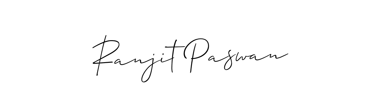 Ranjit Paswan stylish signature style. Best Handwritten Sign (Allison_Script) for my name. Handwritten Signature Collection Ideas for my name Ranjit Paswan. Ranjit Paswan signature style 2 images and pictures png