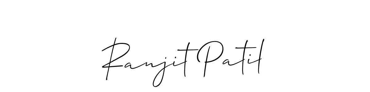 if you are searching for the best signature style for your name Ranjit Patil. so please give up your signature search. here we have designed multiple signature styles  using Allison_Script. Ranjit Patil signature style 2 images and pictures png