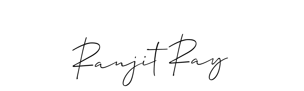 Allison_Script is a professional signature style that is perfect for those who want to add a touch of class to their signature. It is also a great choice for those who want to make their signature more unique. Get Ranjit Ray name to fancy signature for free. Ranjit Ray signature style 2 images and pictures png