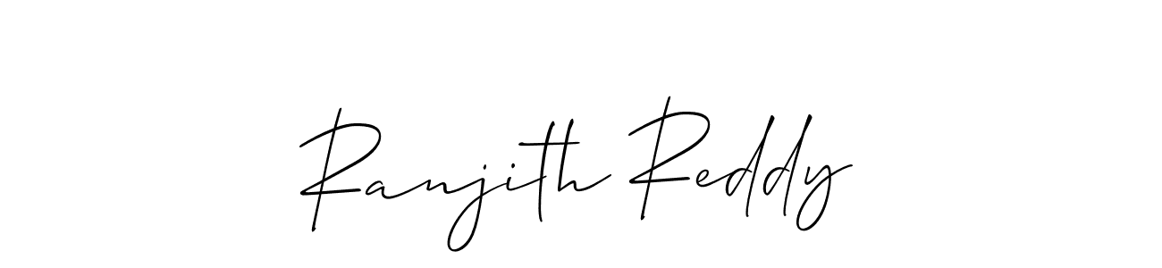 This is the best signature style for the Ranjith Reddy name. Also you like these signature font (Allison_Script). Mix name signature. Ranjith Reddy signature style 2 images and pictures png