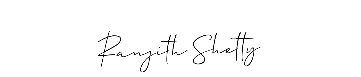 You can use this online signature creator to create a handwritten signature for the name Ranjith Shetty. This is the best online autograph maker. Ranjith Shetty signature style 2 images and pictures png