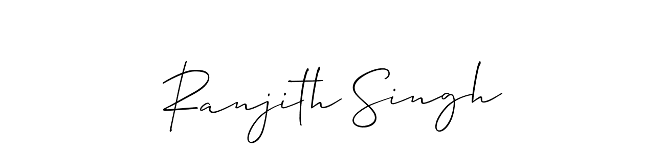 Once you've used our free online signature maker to create your best signature Allison_Script style, it's time to enjoy all of the benefits that Ranjith Singh name signing documents. Ranjith Singh signature style 2 images and pictures png
