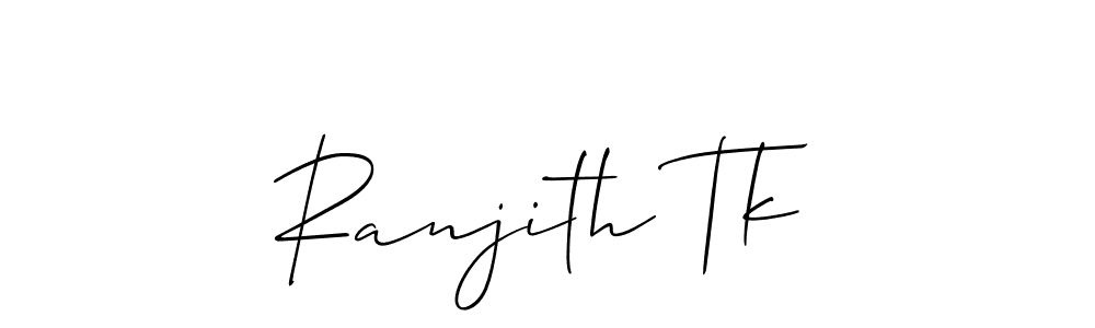 Here are the top 10 professional signature styles for the name Ranjith Tk. These are the best autograph styles you can use for your name. Ranjith Tk signature style 2 images and pictures png