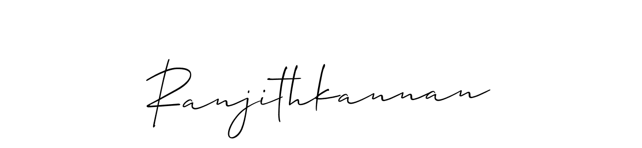 How to Draw Ranjithkannan signature style? Allison_Script is a latest design signature styles for name Ranjithkannan. Ranjithkannan signature style 2 images and pictures png